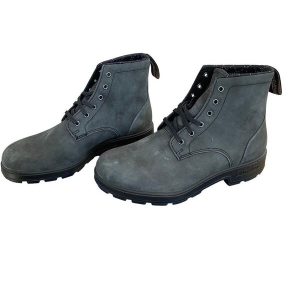 NWT Blundstone 1931 Grey Leather Lace Up Boots Size 3.5AUS6.5 US - Picture 10 of 12